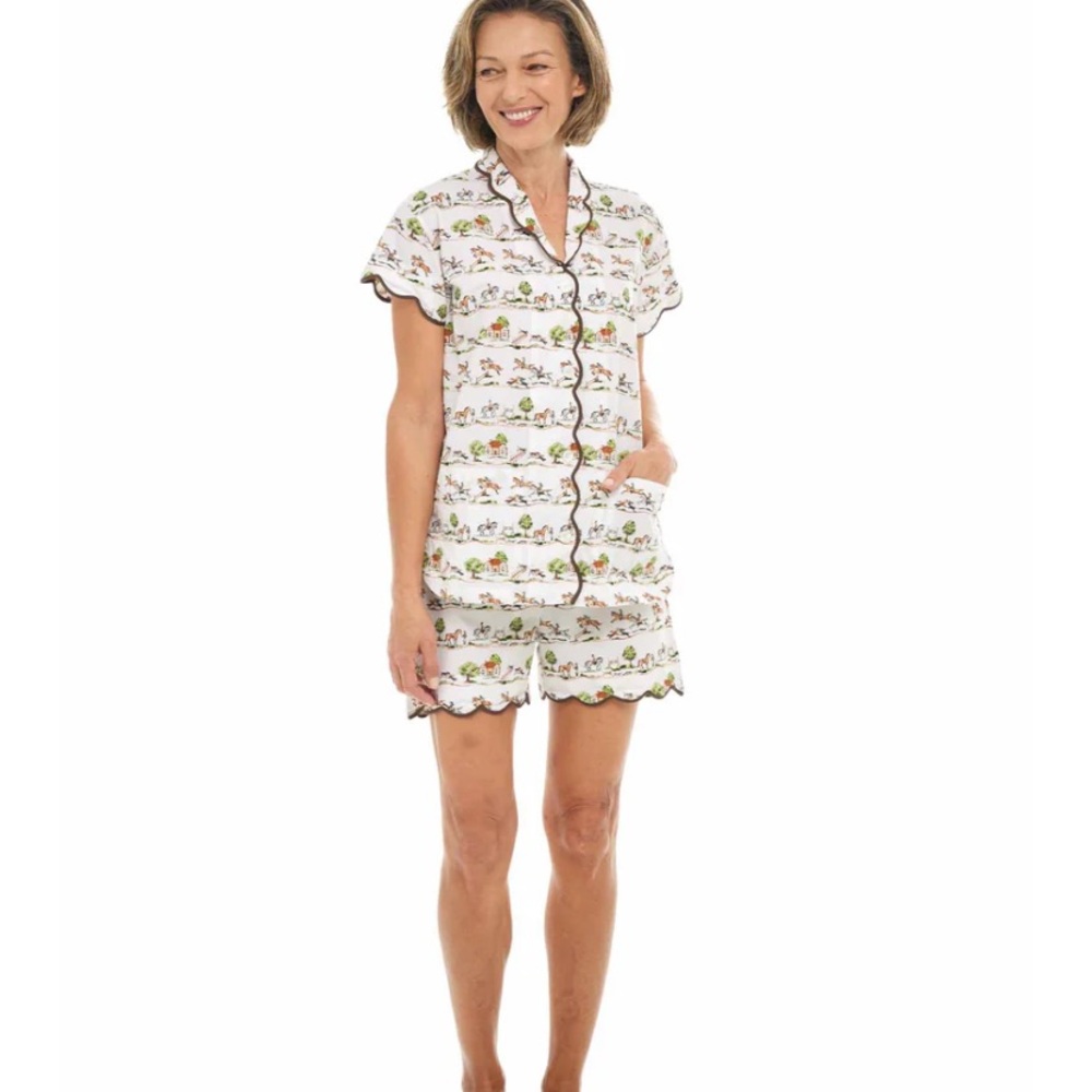 Heidi Carey A Day in the Country Pajama Set